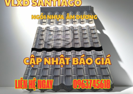 Ngói nhựa âm dương Santiago tại Đà Nẵng