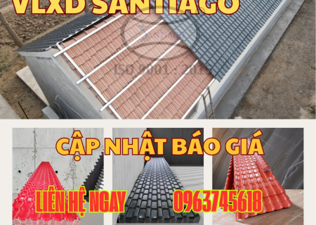 Công trình ngói nhựa Santiago tại TP.HCM 
